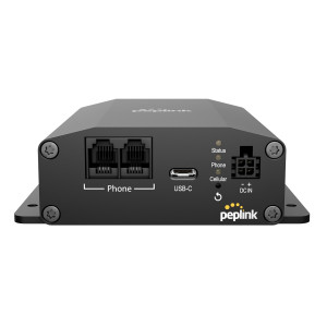 Peplink POTS-ADP-LTE POTS Adapter, 2x RJ-11, USB-C port, 2x antenna connectors, AC or DC